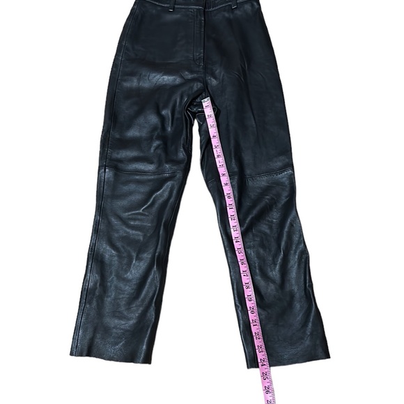 VEDA x Reformation Leather Pants - Picture 7 of 15